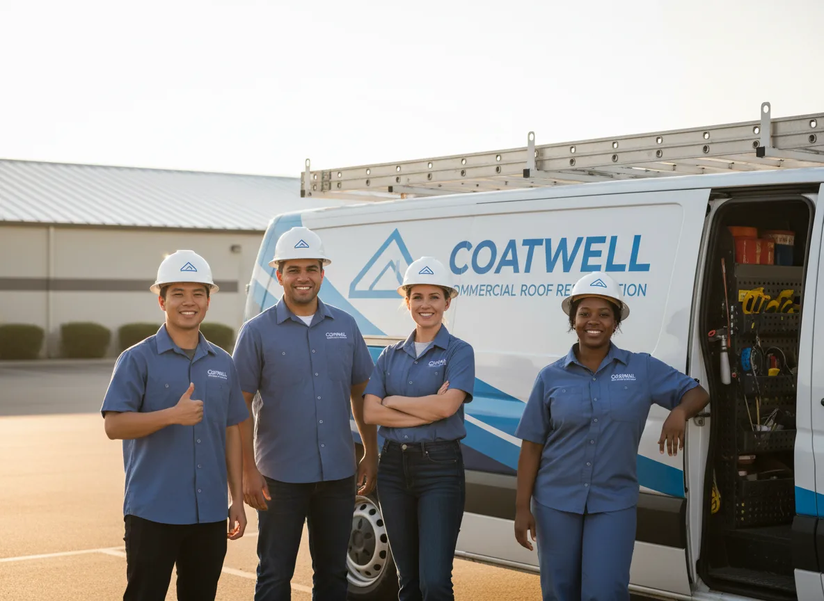 Commercial roof coating company in Maple City, MI